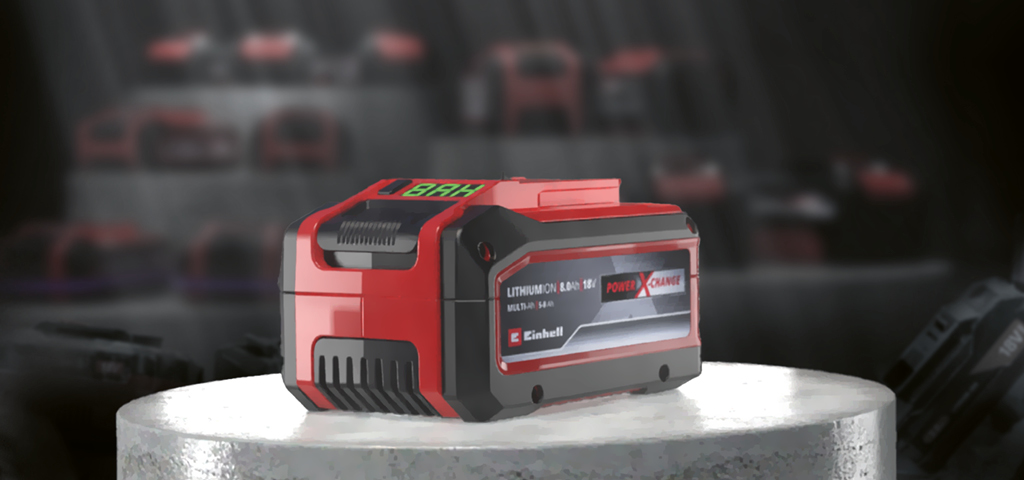 Picture of an Einhell Power X-Change battery