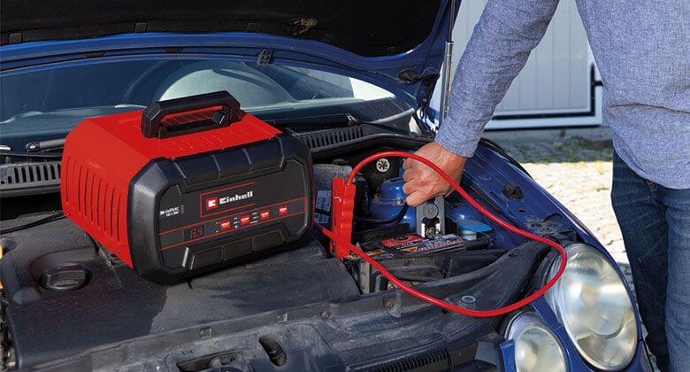 battery charger with jump starter function